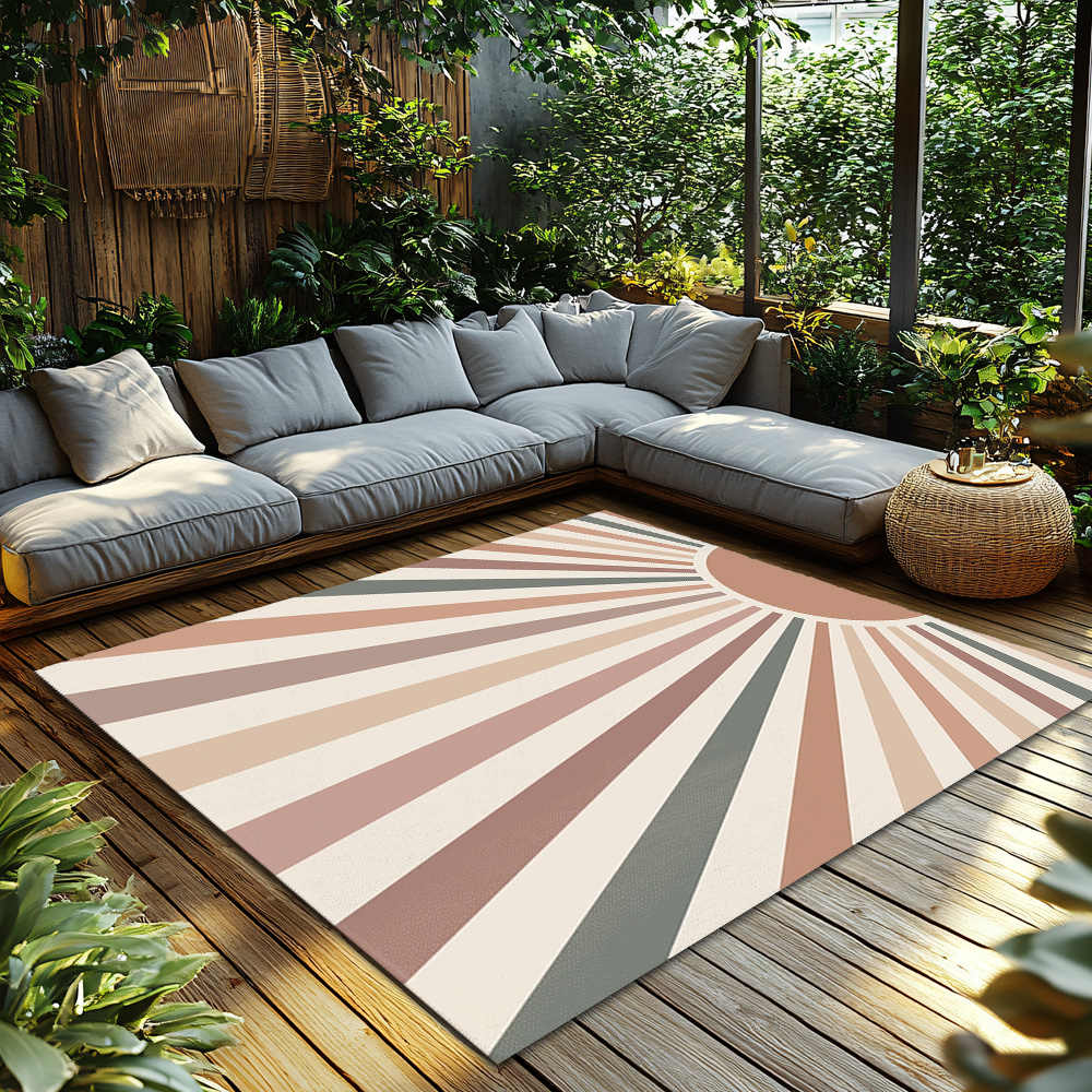 Boho Sunrise Rug Aesthetic Roo - Sunrise Home Textiles & Apparel avis et prix
