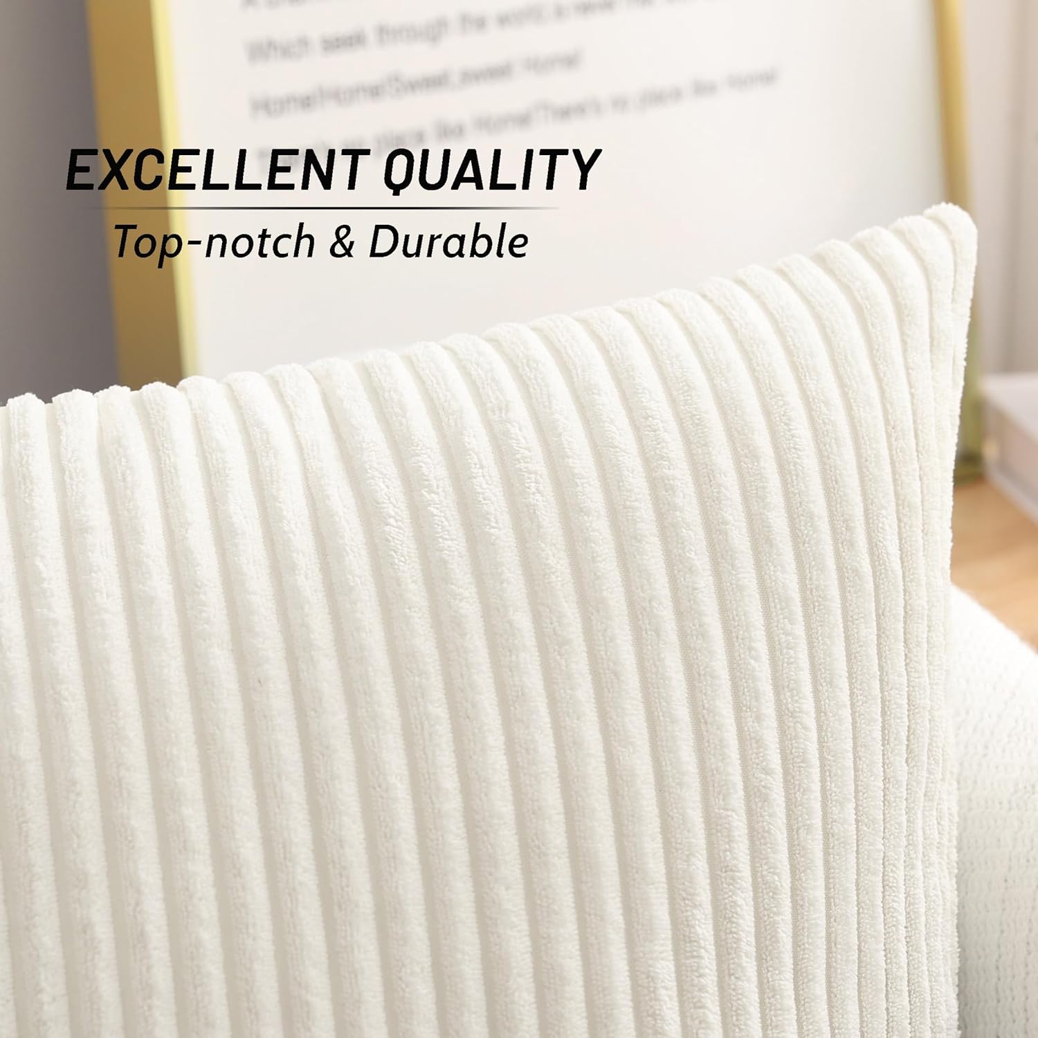 Corduroy Throw Pillow Covers 1 - Pillow Insert 18X18 avis et prix