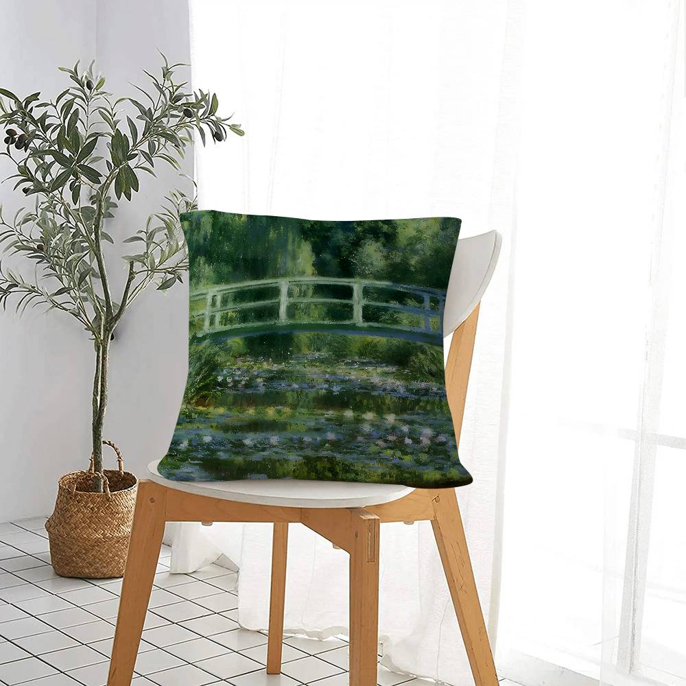 Art Claude Monet Sunrise   Pil - Sunrise Home Textiles & Apparel avis et prix