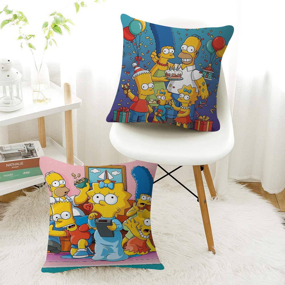 Anime S-Simpsonss Cartoon Art  - Home Art Textiles avis et prix