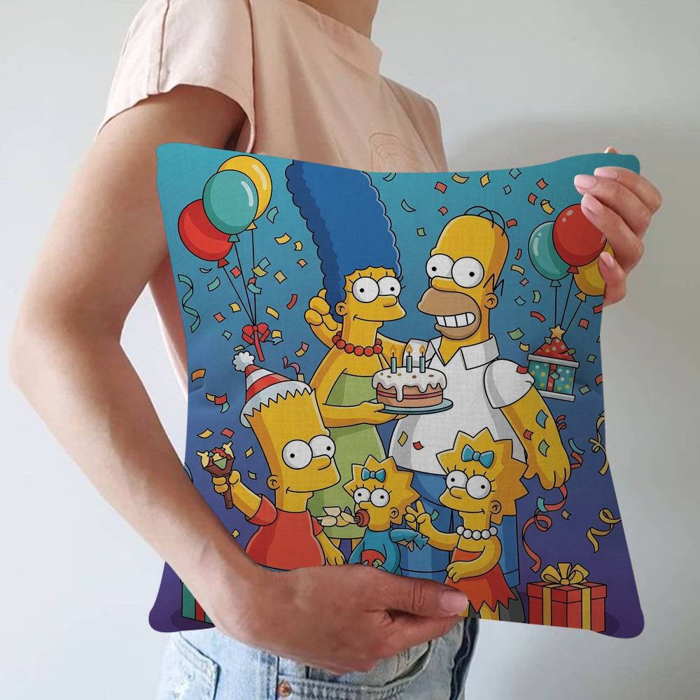Anime S-Simpsonss Cartoon Art  - Home Art Textiles avis et prix