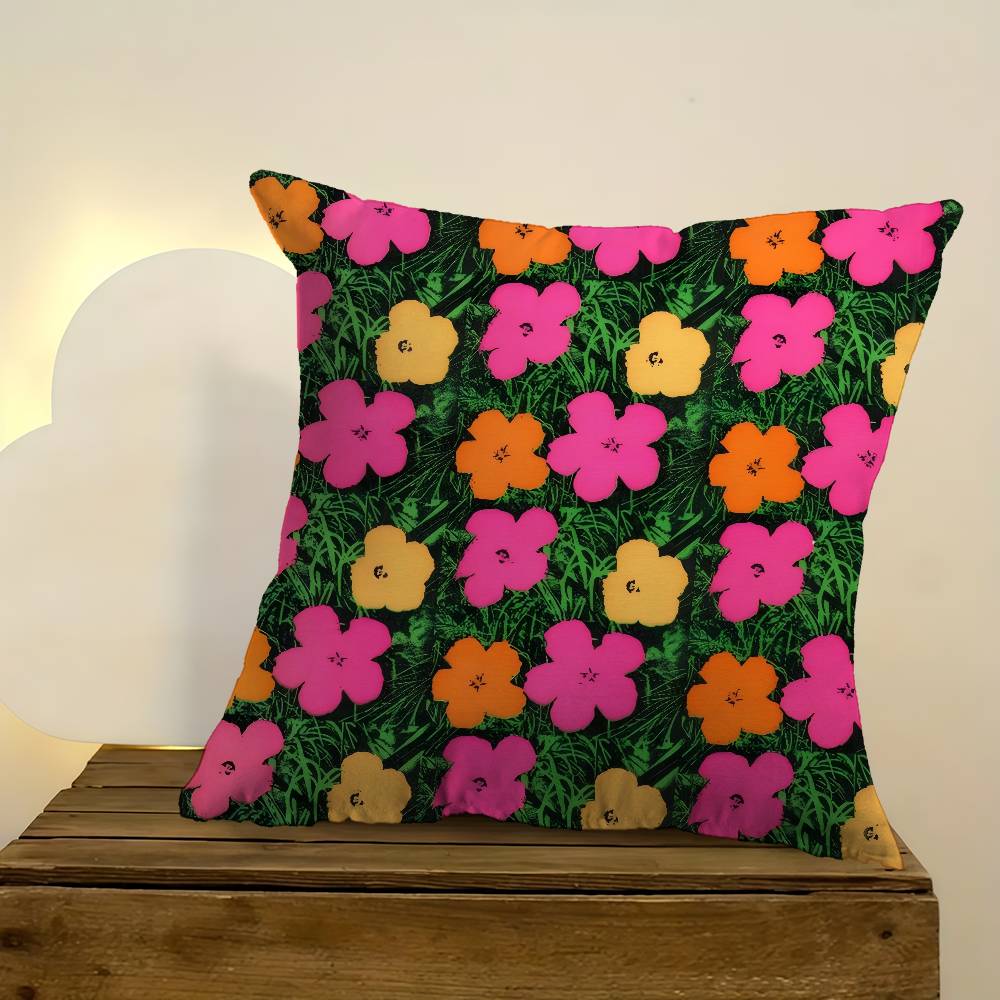A-Andy W-Warhol Art  Cushion C - Home Art Textiles avis et prix