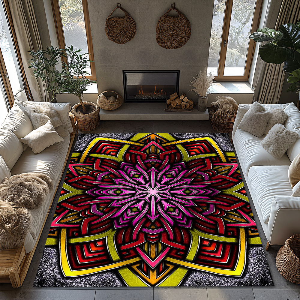 Stylish Moroccan Area Rug Non  - Home Textiles Com avis et prix