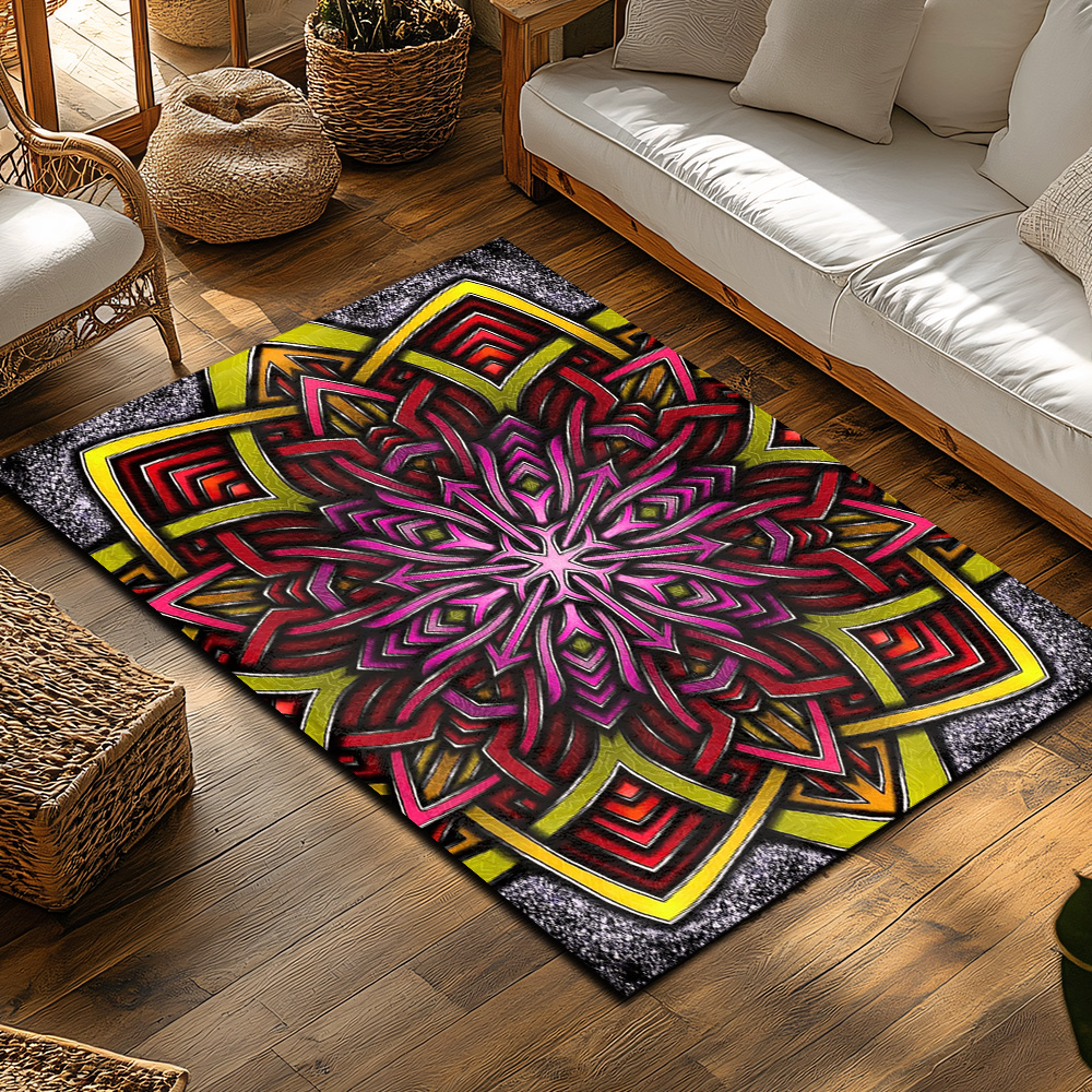 Stylish Moroccan Area Rug Non  - Home Textiles Com avis et prix