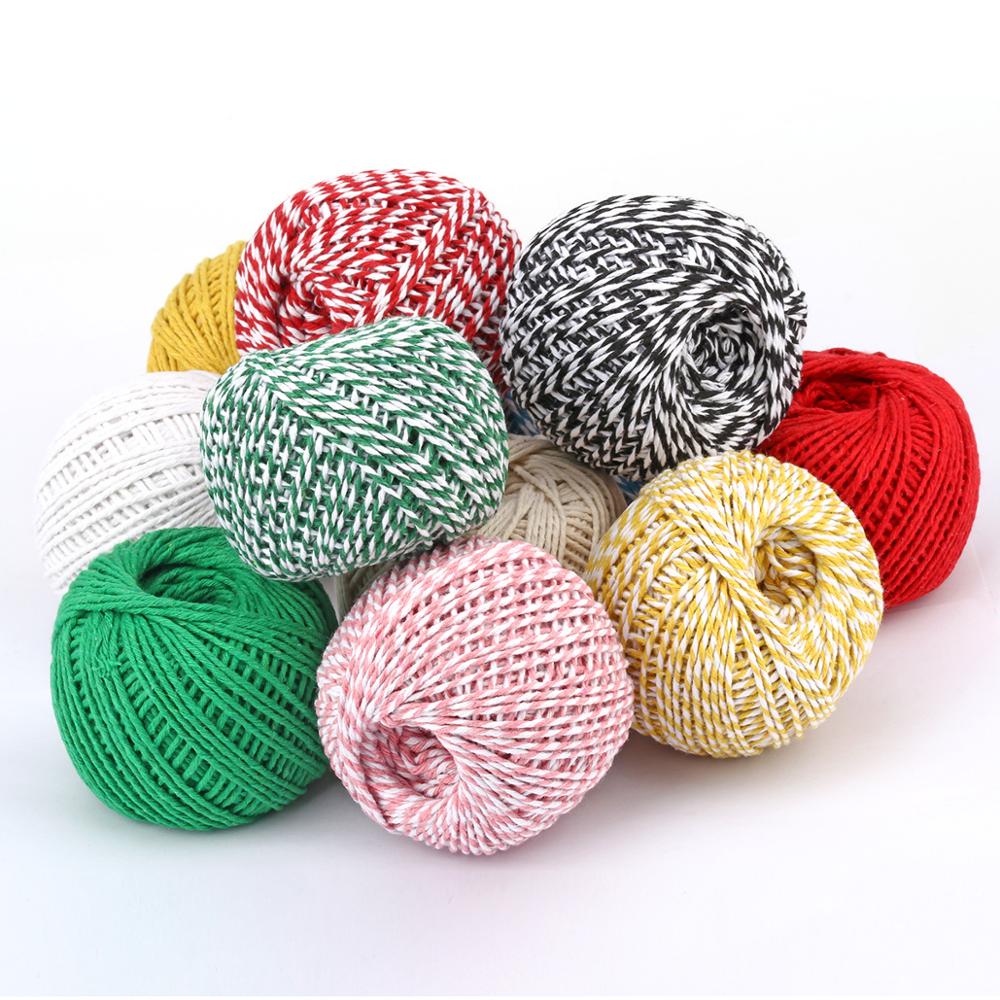 Two Colors Cotton Bakers Twine - Home Textiles Com avis et prix
