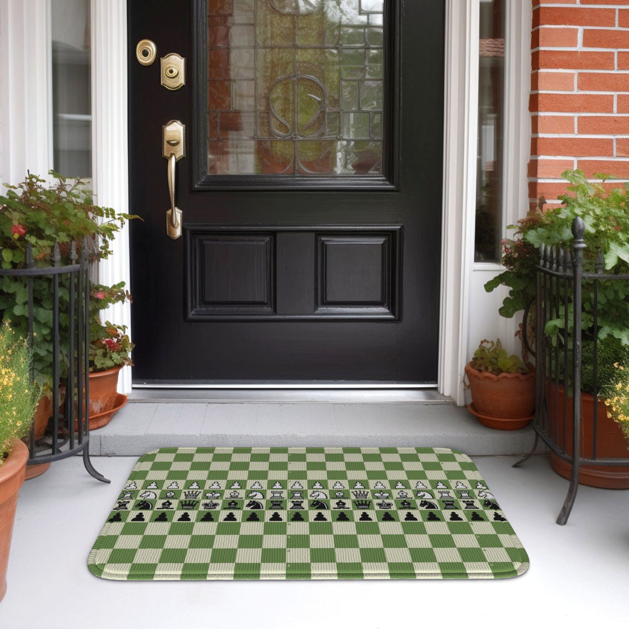 Chess com ChessBoard Doormat A - Home Textiles Com avis et prix