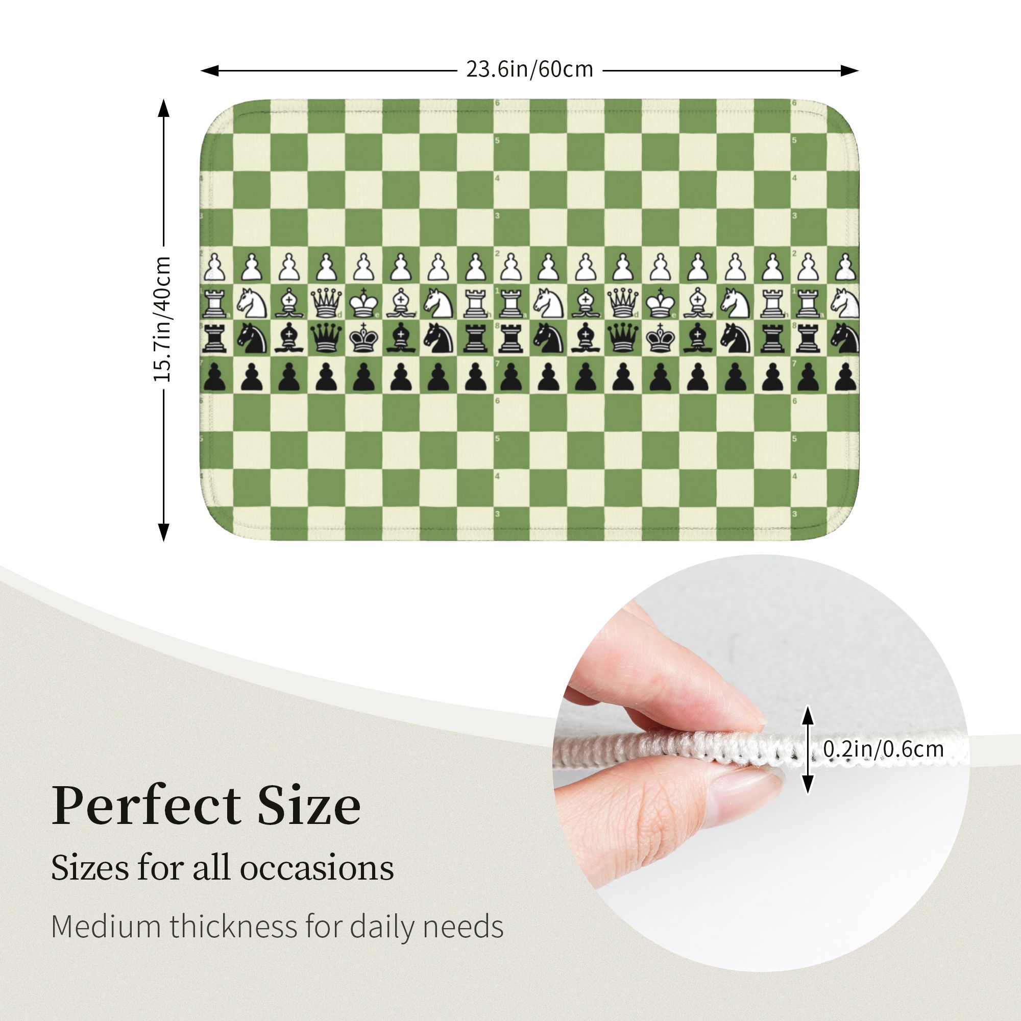 Chess com ChessBoard Doormat A - Home Textiles Com avis et prix