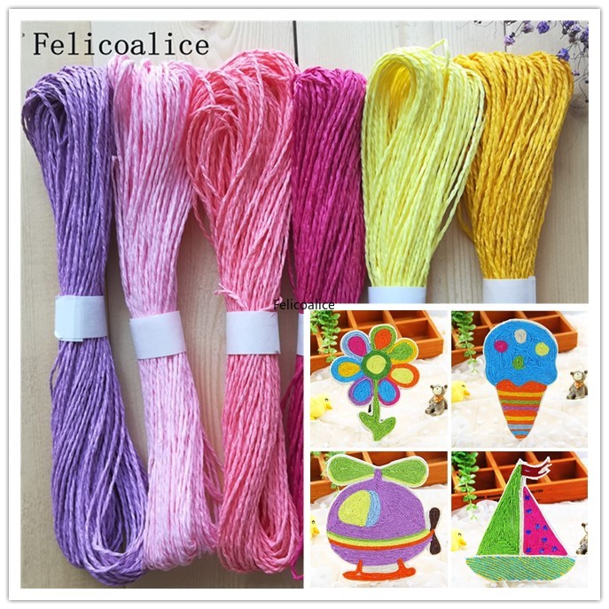 1pcs/lot 30M Rafi Grass Rope D - Home Art Textiles avis et prix