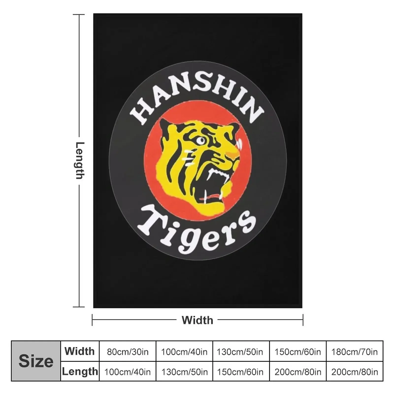 Hanshin Tigers Vintage Basebal - Home Textiles Logo avis et prix