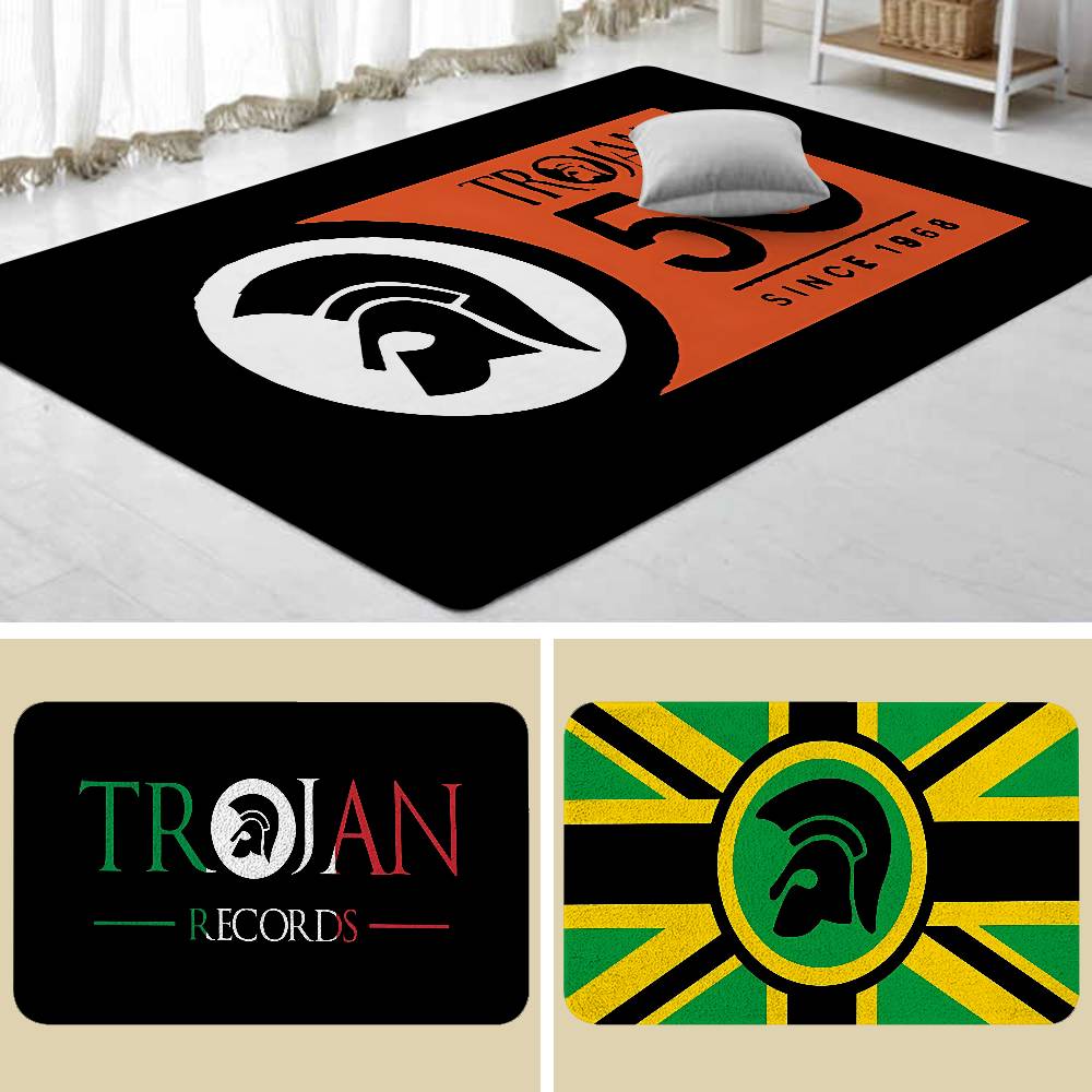 Trojans-Records-logo Floor Mat - Home Textiles Logo avis et prix