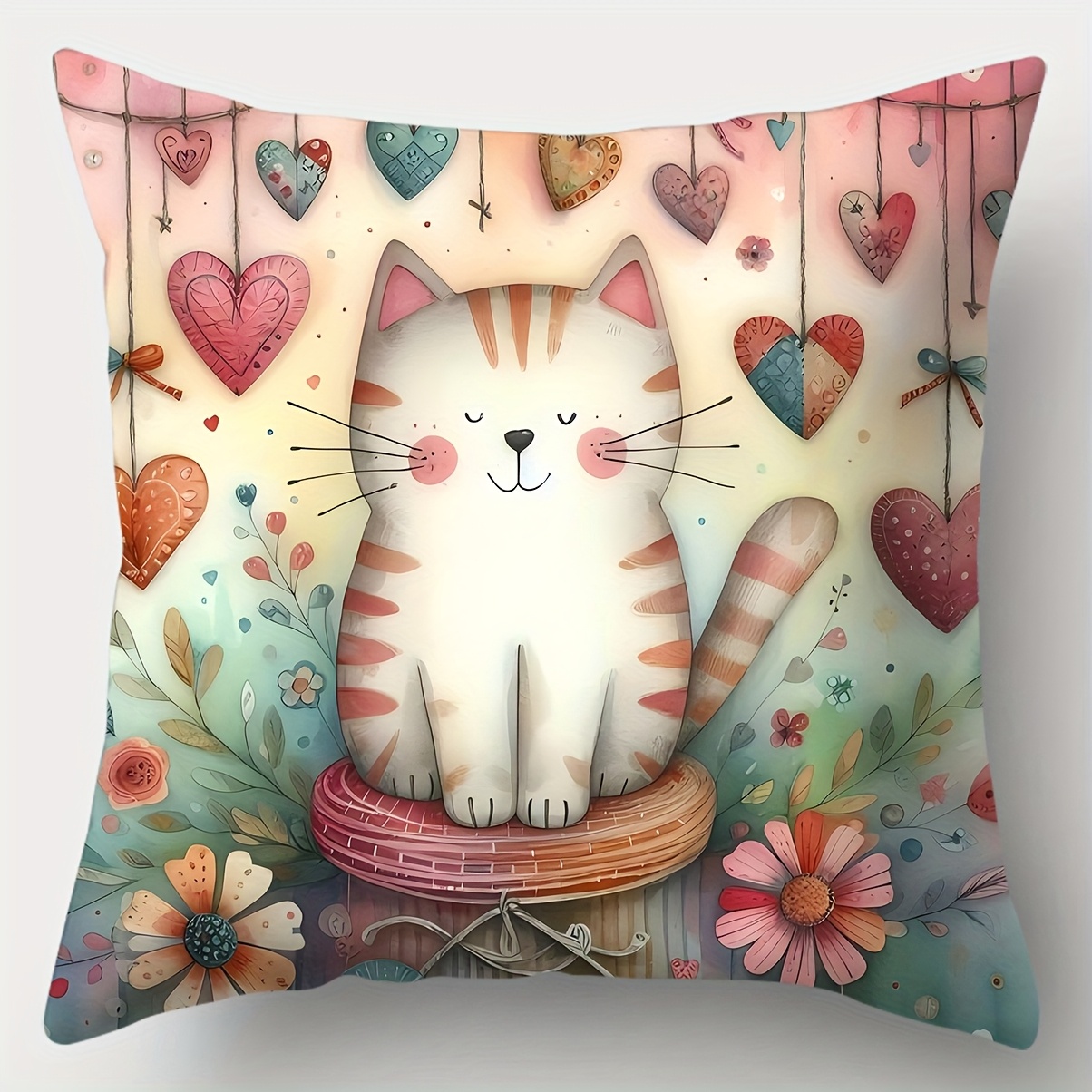 Pillow Covers Set of 1 or 4 Cu - Pillow Insert 18X18 avis et prix