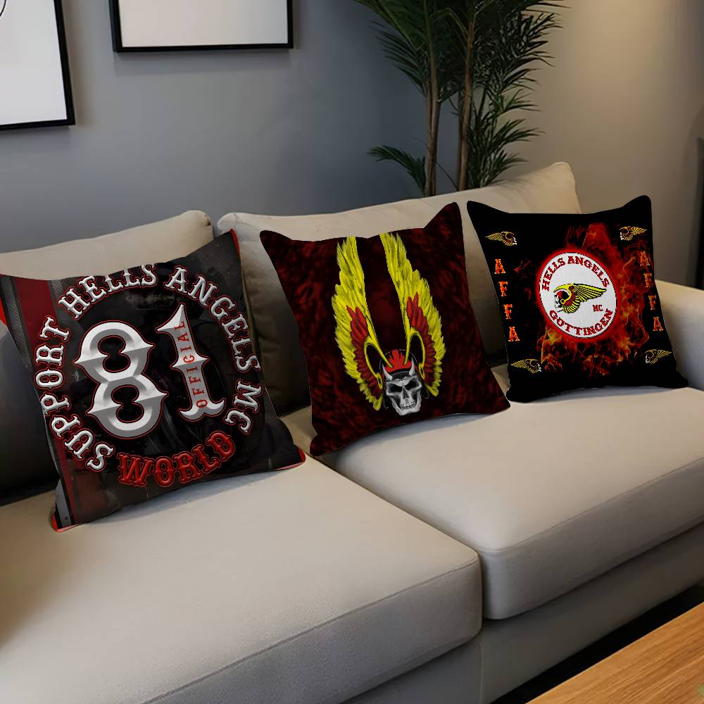 Club Hells A-Angels Logo Perso - Home Textiles Logo avis et prix