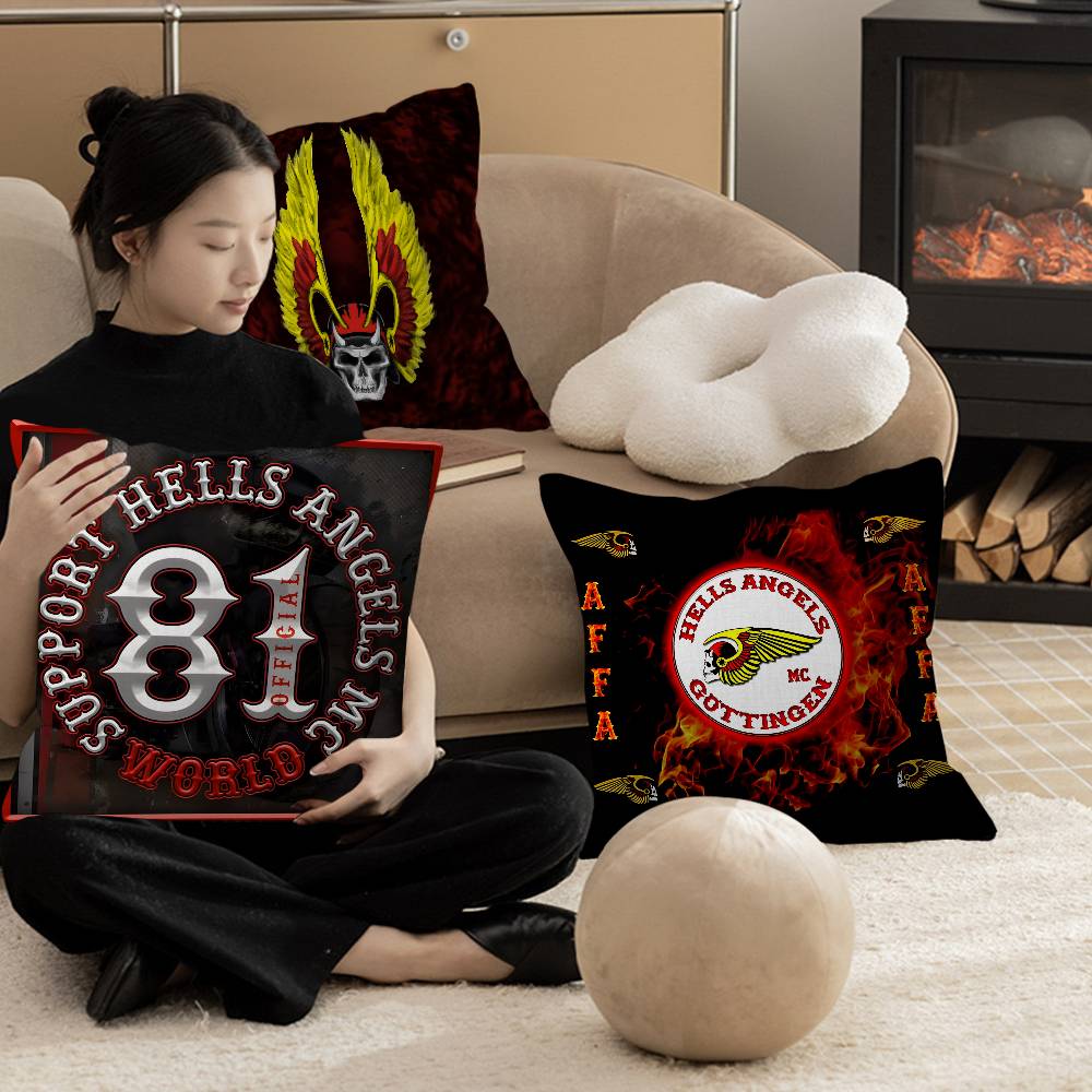 Club Hells A-Angels Logo Perso - Home Textiles Logo avis et prix