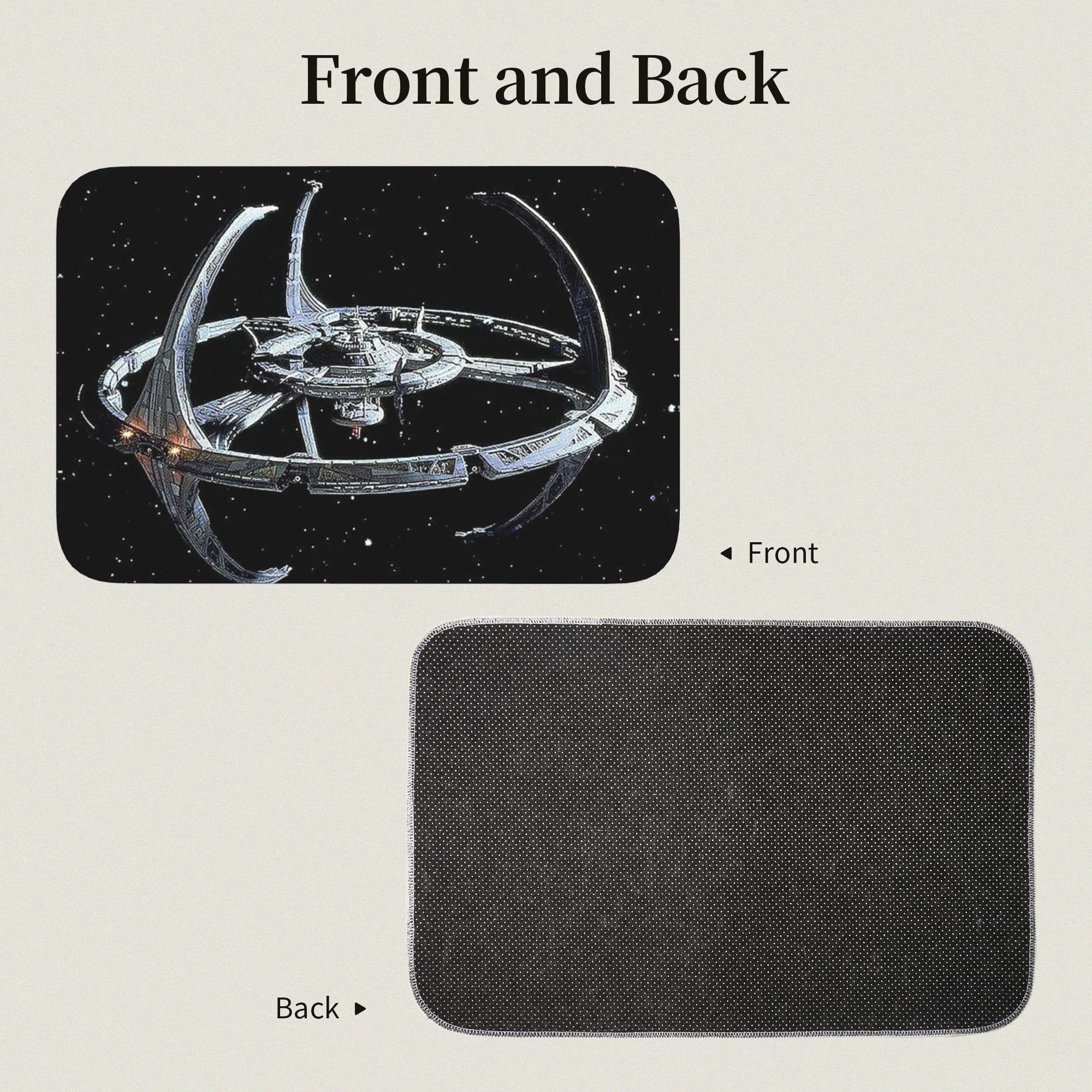 Stars Treks Deep Space Nine Lo - Home Textiles Logo avis et prix