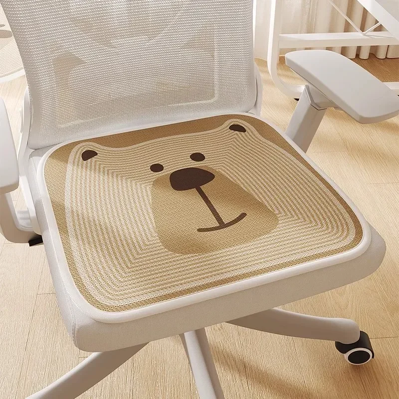 Cartoon Ice Silk Seat Cushion  - Home Textiles Bd avis et prix