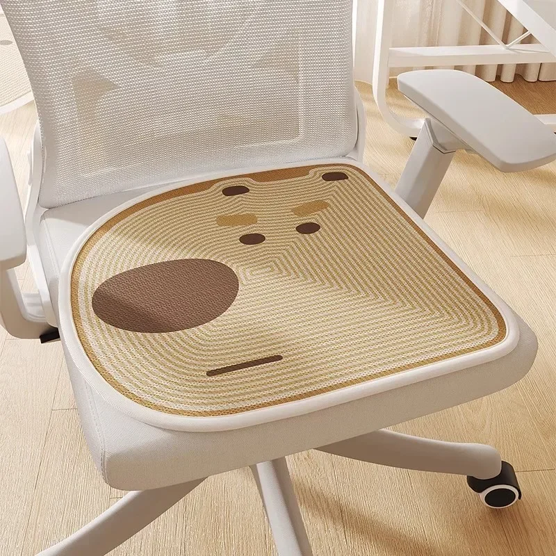 Cartoon Ice Silk Seat Cushion  - Home Textiles Bd avis et prix
