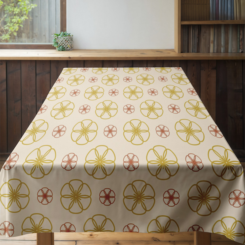 Modern Home Floral Print Table - Home Textiles Com avis et prix