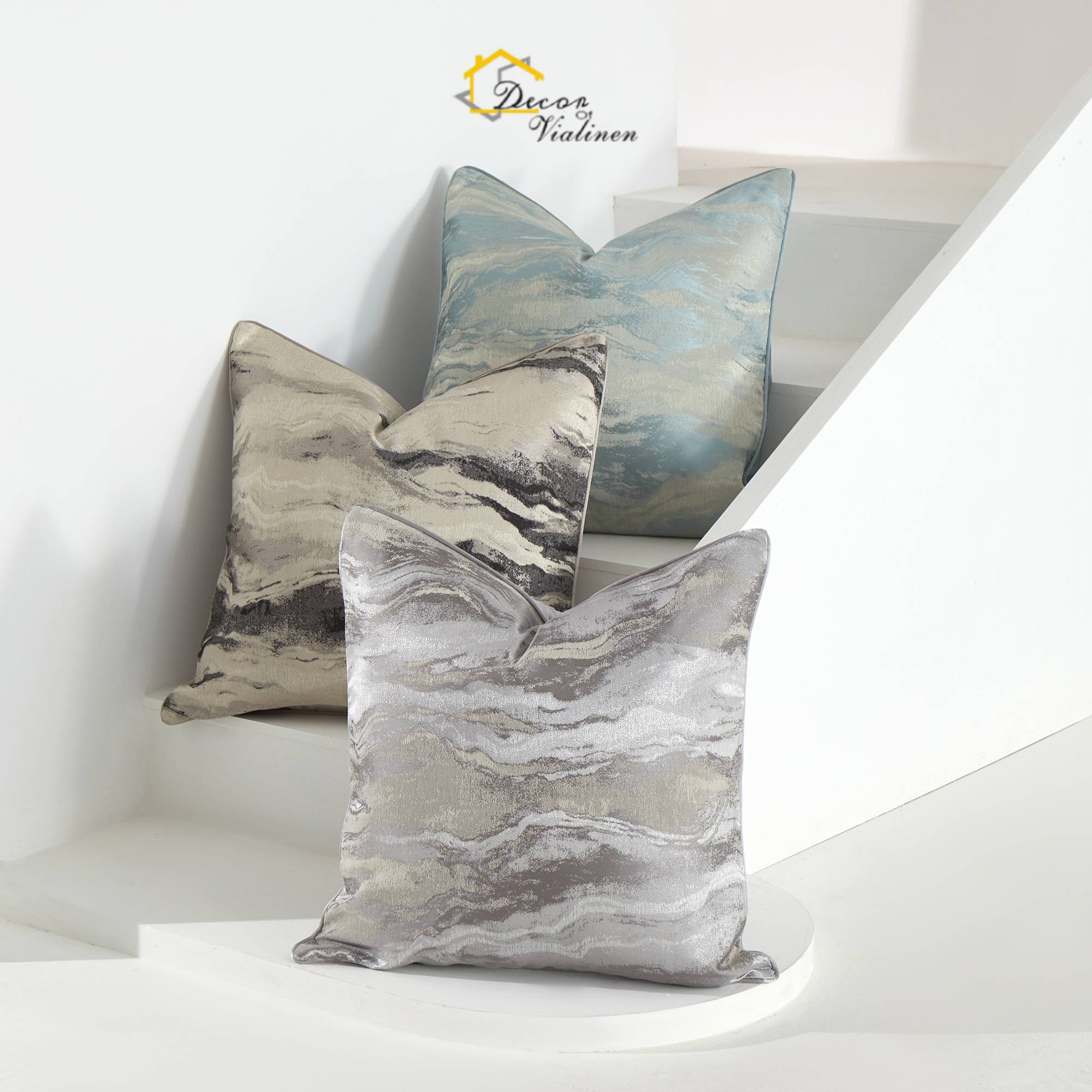 1pc Luxury Beige Abstract Pill - Pillow Insert 18X18 avis et prix