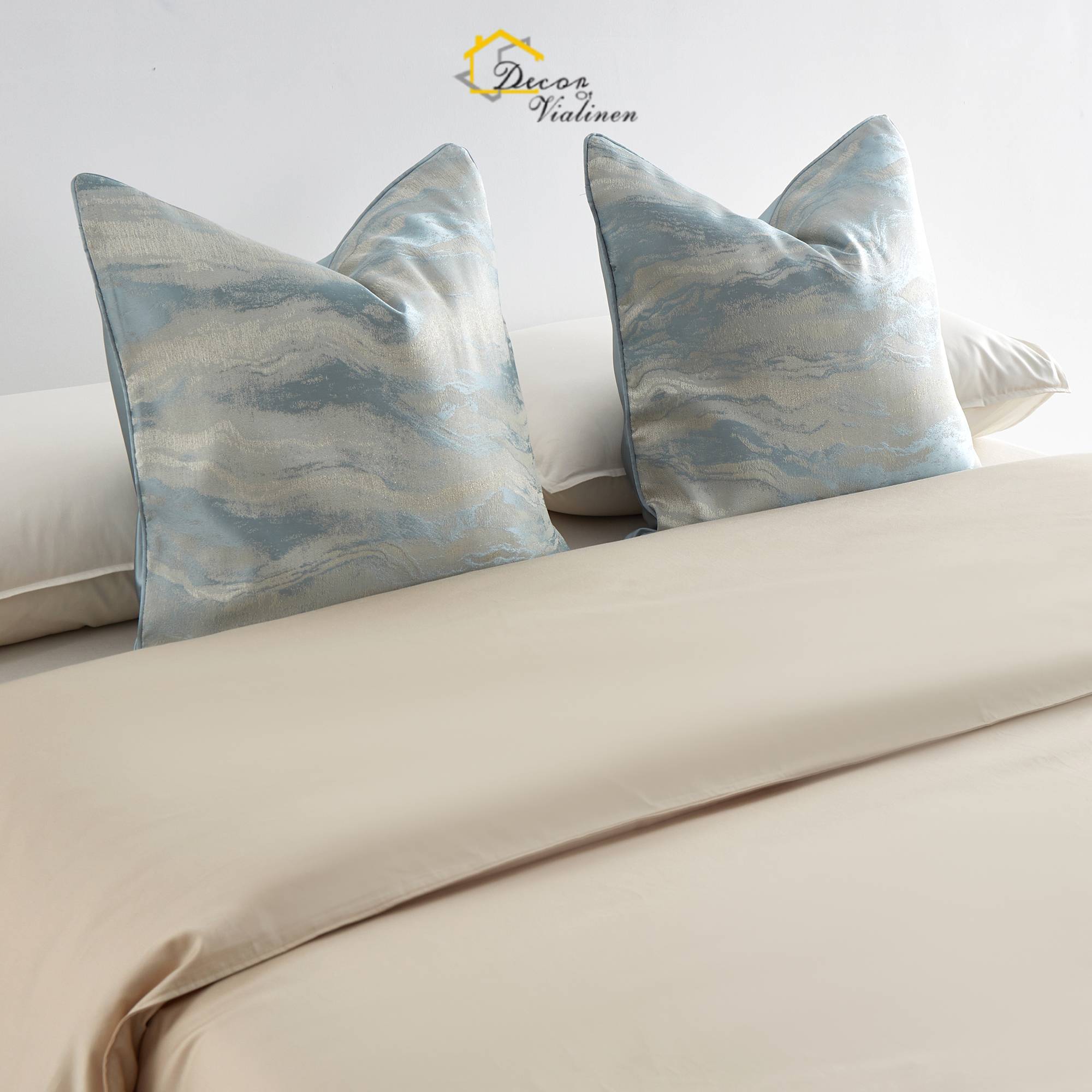 1pc Luxury Beige Abstract Pill - Pillow Insert 18X18 avis et prix
